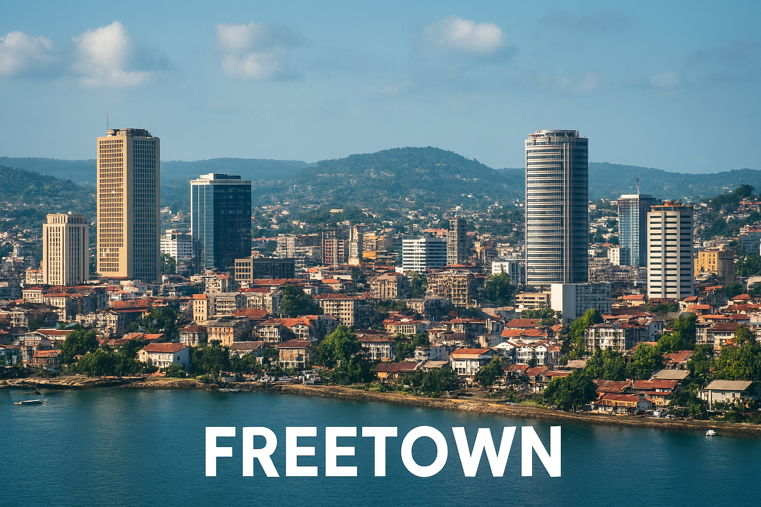 Freetown skyline